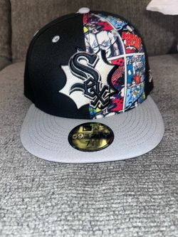 Chicago White Sox Comic 59FIFTY Fitted Hat New Era Size 7 3/8 Brand New Rare