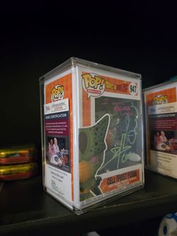Autographed Funko Cell with JSA cert