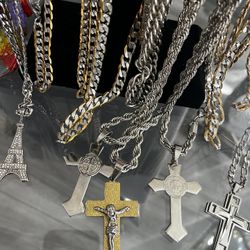 Stainless Steel Jewelry Each $20.00