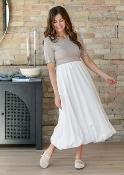 Sage the Label Deja Vu Bubble Maxi Skirt