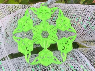 Yoda Mandalorian Inspired Christmas Ornament