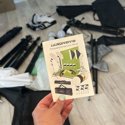 Photography Softbox Lighting Kit with all included with 2 carry bags - LEADNOVO