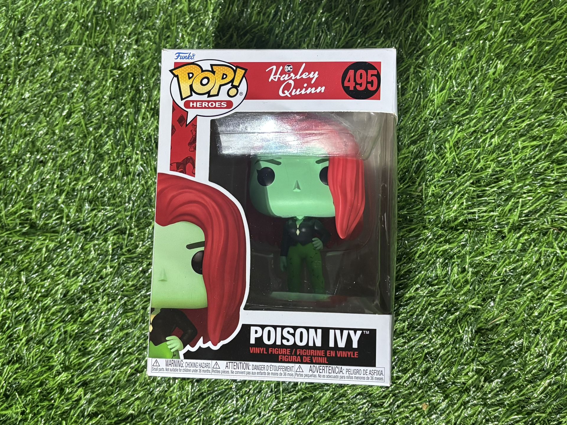 Harley Quinn Animated Series Poison Ivy Funko Pop Vinyl Figure #495 Box Mint
