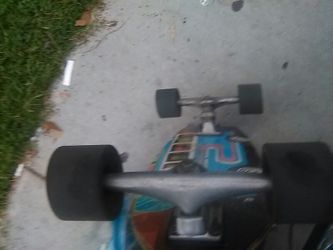 Shred board with Carpet grip tape