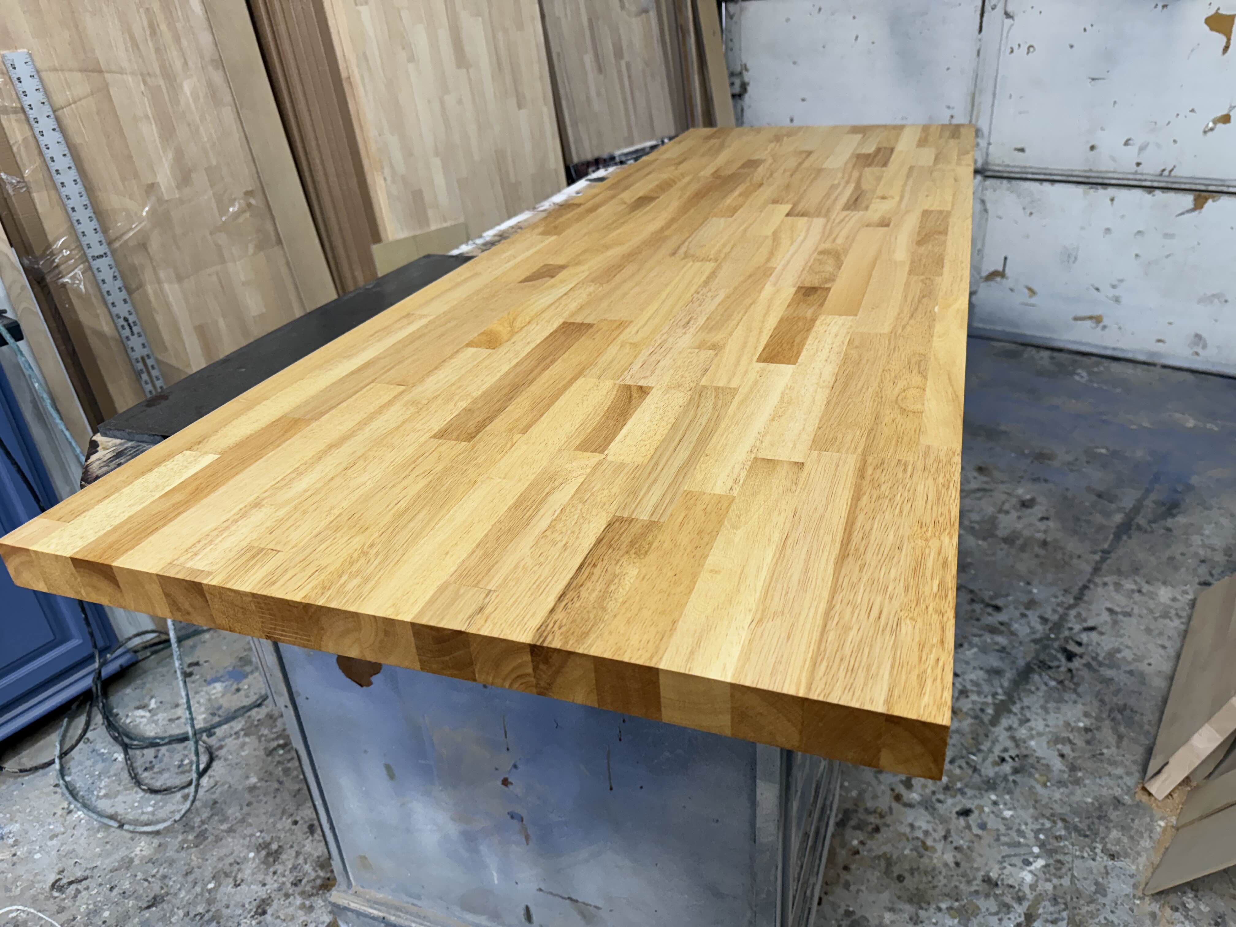 Handcrafted Butcher Block Countertop