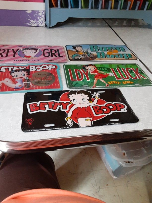 Metal Signs Betty Boop