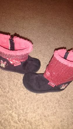 Toddler Girls 7 Minnie Boots