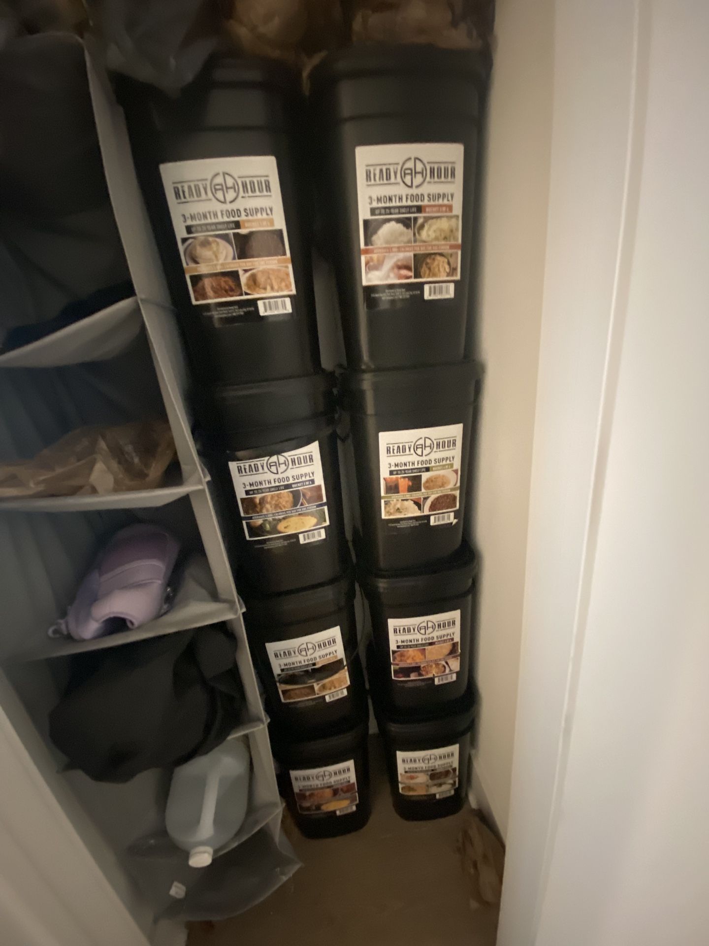 Emergency Food Supply Buckets