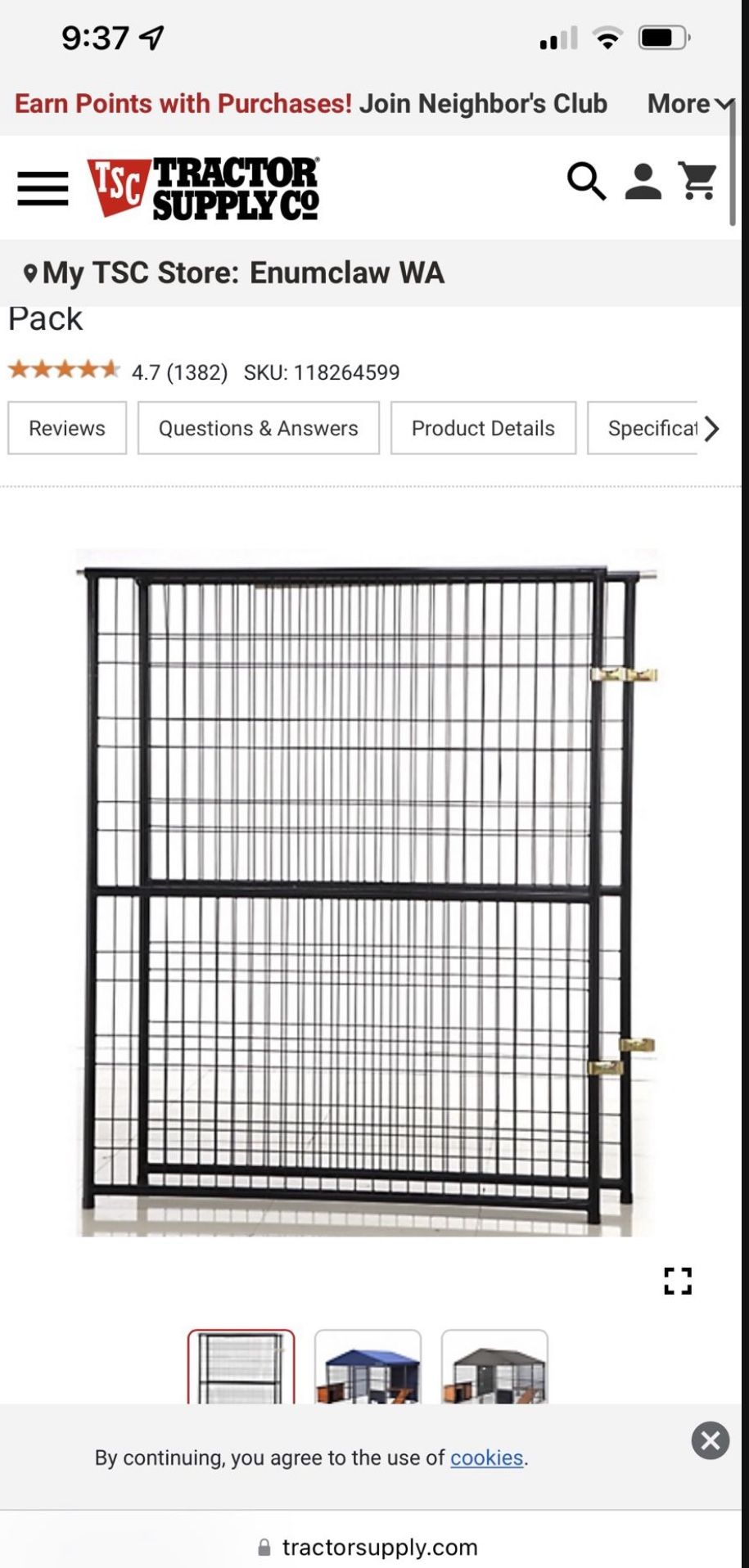 Retriever Kennel 10x10 for Sale in Sumner, WA OfferUp