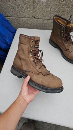 Size 10 D Ariat Work Boots Composite Toe