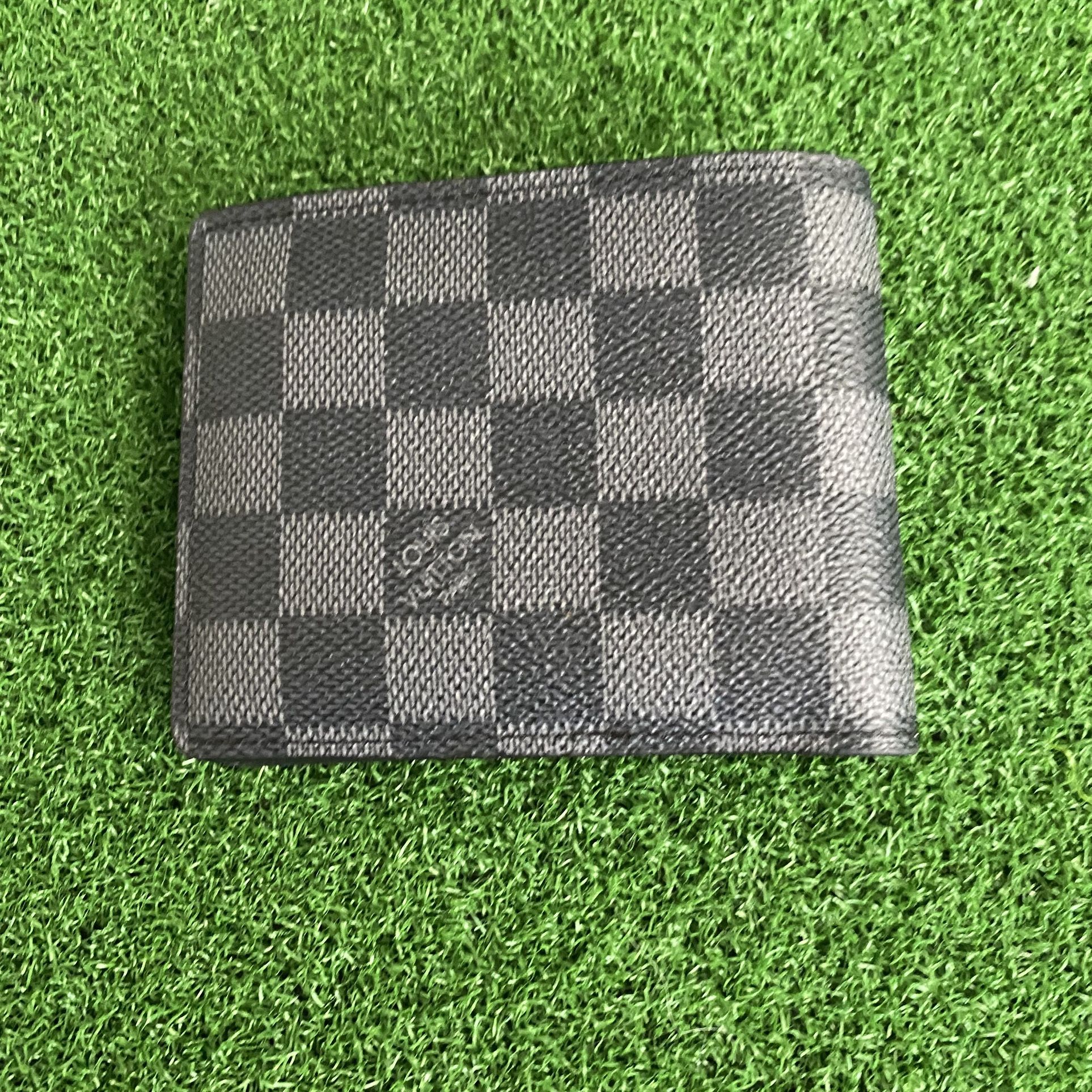 Louis Vuitton Slender ID Wallet Damier Graphite Black/Gray