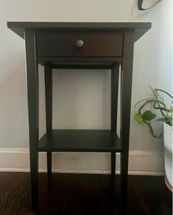 Hemnes solid wood nightstand by Ikea
