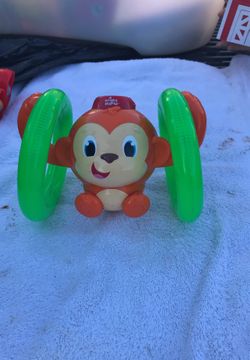 Toy monkey bright start