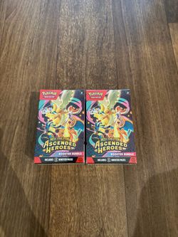 Ascended heroes booster bundle