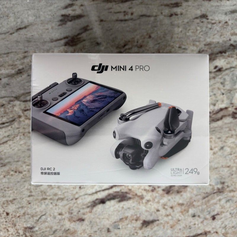DJI Mini 4 Pro 4K HDR Camera Drone Bundle with RC2 Controller.