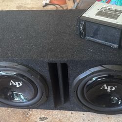 2’12 AudioPipe Car speakers