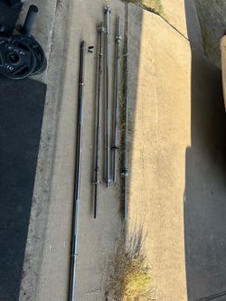 1inch hole bars $45 each