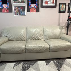 Leather Couch 