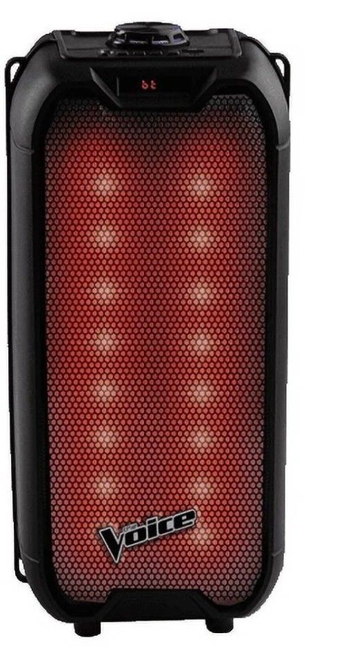 The Voice Brand Bluetooth Speaker with Karaoke Mic