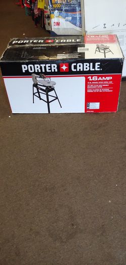 Porter Cable 1.6 Amp 18" variable speed scroll saw like new in the box