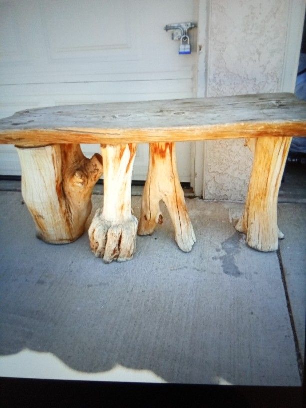 Wood Bench