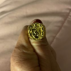 Beautiful 14K Gold Plated Mens Rings ... Sizes 7-11.... Any Ring Only $65 EACH