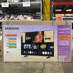 Samsung 50” Crystal UHD 2025 Smart TV Brand New In Box 