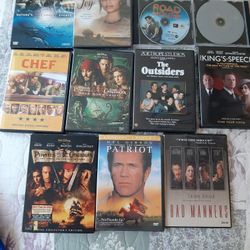 DVD Movies...only Watched Once. $5.00 Each
