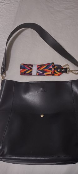 Bostanten Black Leather Purse 