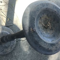 Outdoor cigarette ashtray