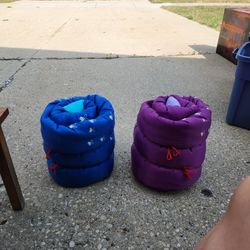 Coleman Kids Sleeping Bags (Purple and Blue)