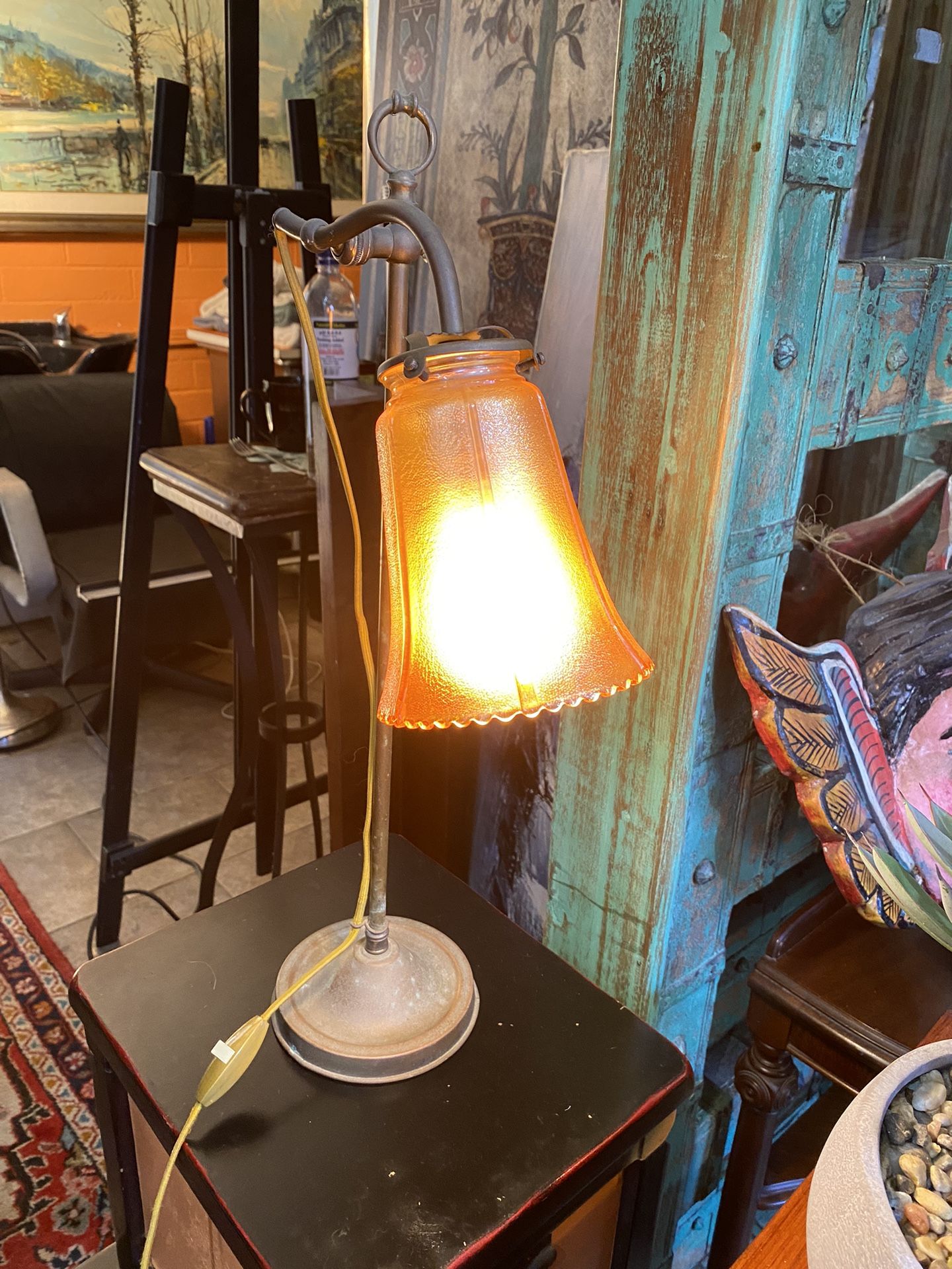 Beautiful antique table lamp