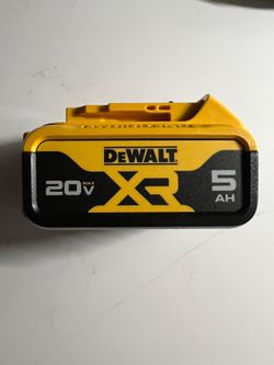 Dewalt 20v XR 5AH Battery (Brand New)