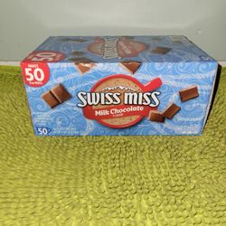 Box 50 Envelopes Swiss Miss Milk Chocolate Flavor