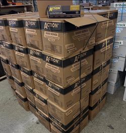 5.5 mil Black Nitrile Gloves Case of 1000