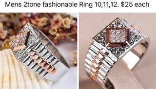 Male/Female Rings $20 Each