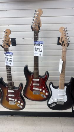 Fender squire electric guitar