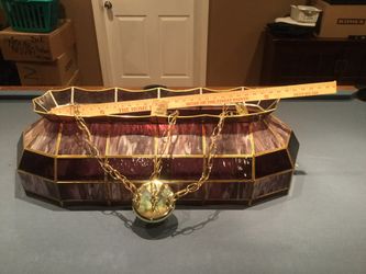 Pool table light by Toltec