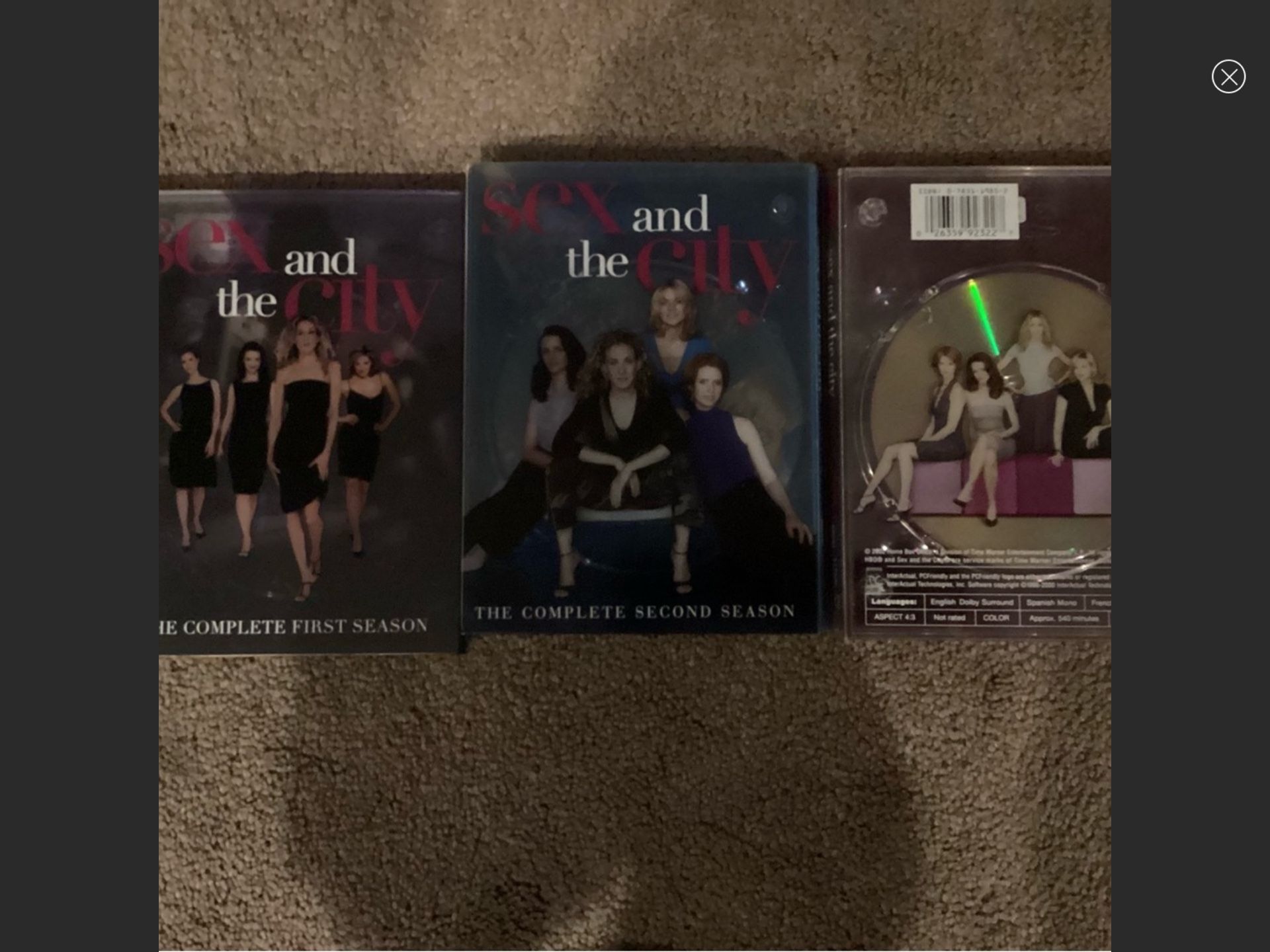 Sex & the City DVD Set Seasons 1,2&3