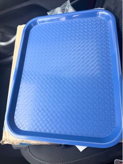 NEW - set of 12 food server trays - 10”x14”