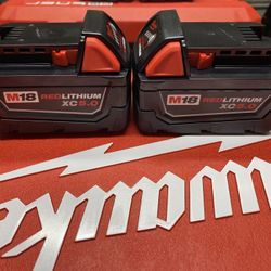Milwaukee M18 5.0Ah Batteries Tool Brand New 