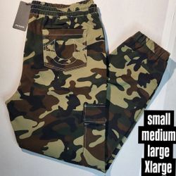 true religion camo joggers with tags