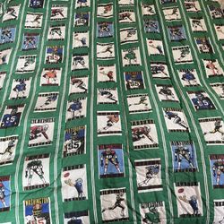 Vintage 1989  NFL Team Twin Comforter