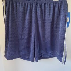 Reebok Size XL Blue Basketball Shorts