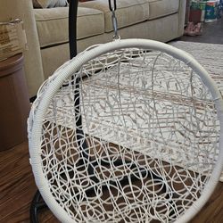 Boho Rattan Swing for pets (Cat, small dog)
