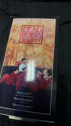 dead poets society vhs