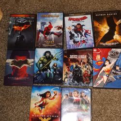 Marvel And DC DVD Lot 30$