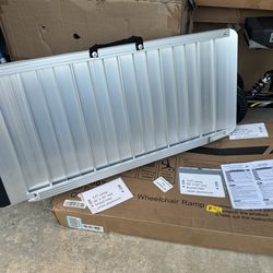 Aluminum RAMP  + wider size / 3 FT  long by 33.5 inch wide brand New! Loading, dock, dolly wheelchair