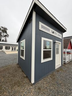 10x12 Modern Studio Office - Fully Finished, Insulated & Powered!
