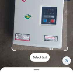 Instant Water Heater 